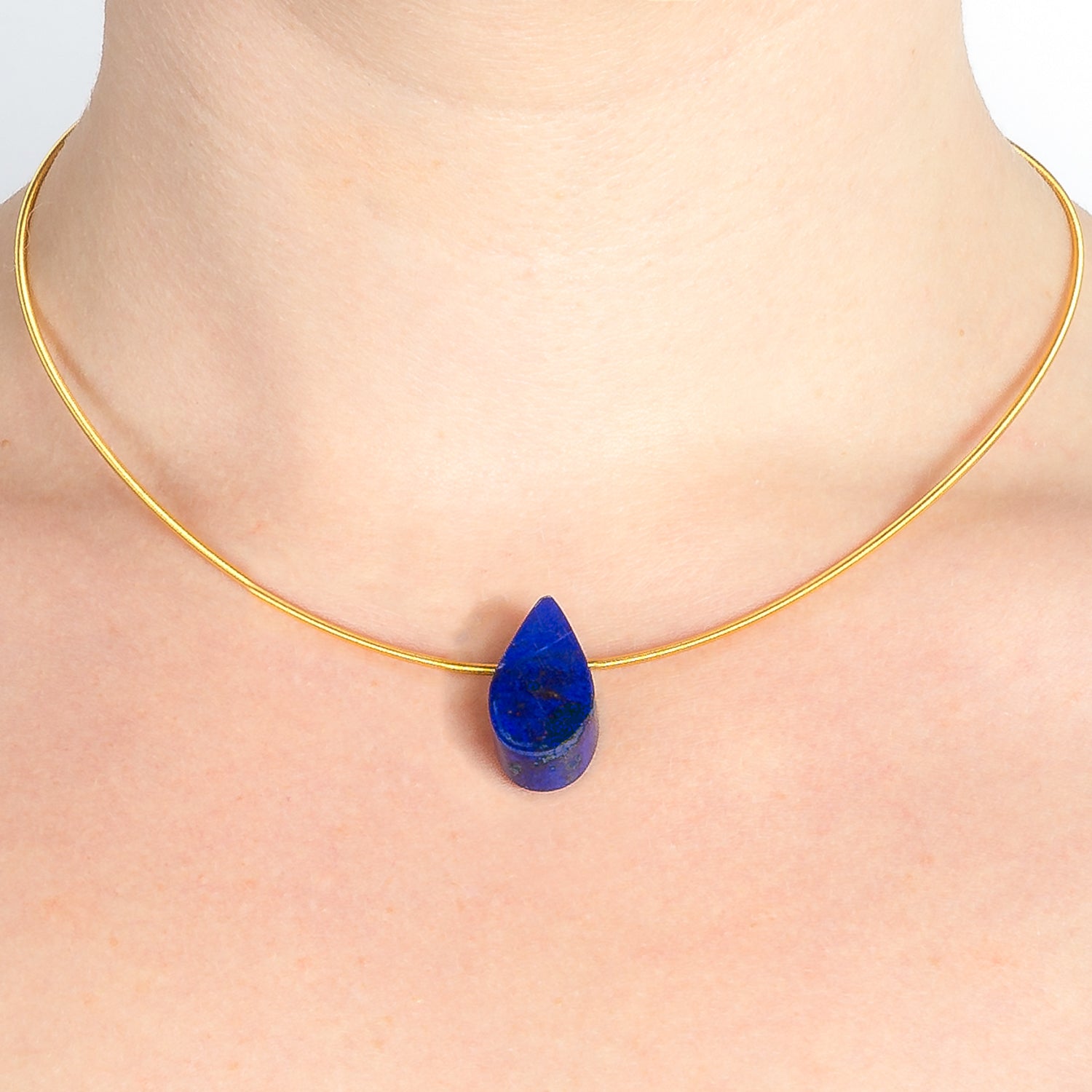 Geometrics Lapis Lazuli Tear Drop