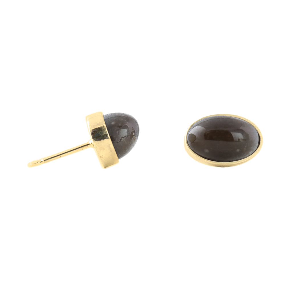 Gold Vermeil Stud Earrings: Flint