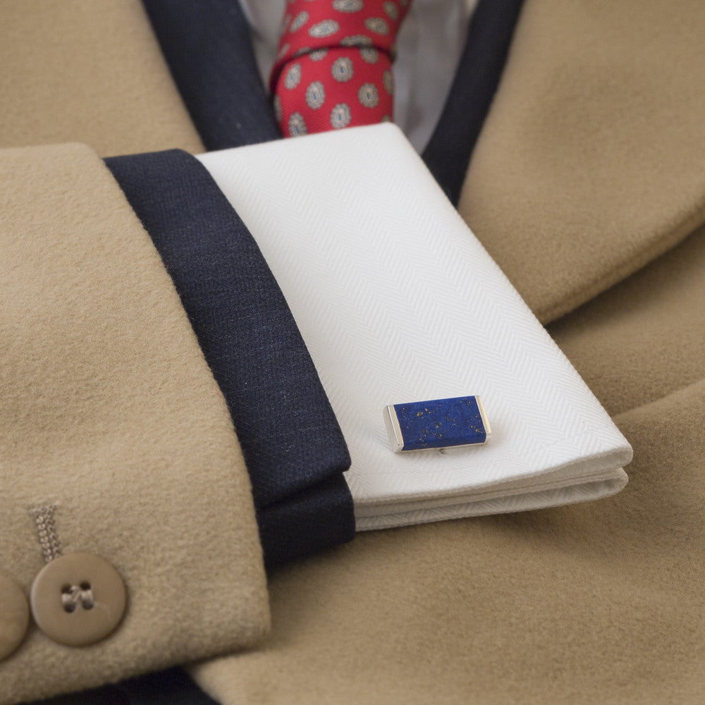 Bailey Cufflink Lapis Lazuli