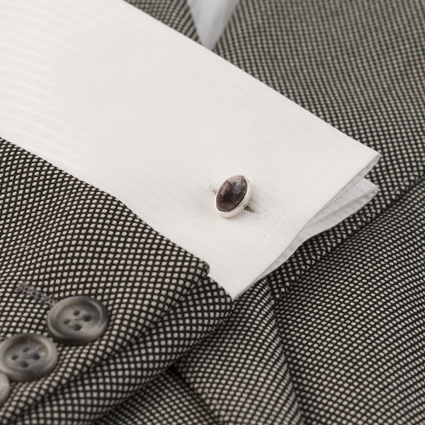 Barrow Cufflink Brecciated Jasper