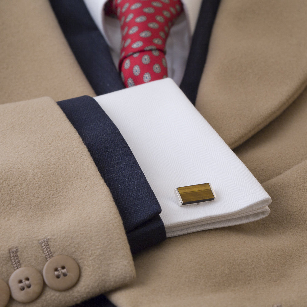 Bailey Cufflink Tiger's Eye