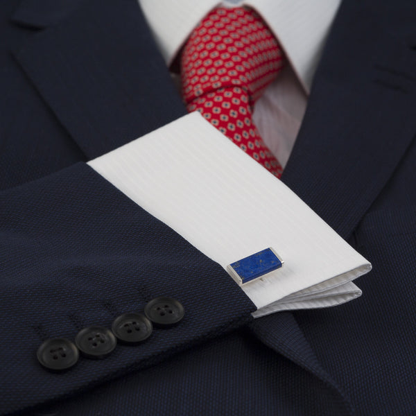 Bailey Cufflink Lapis Lazuli