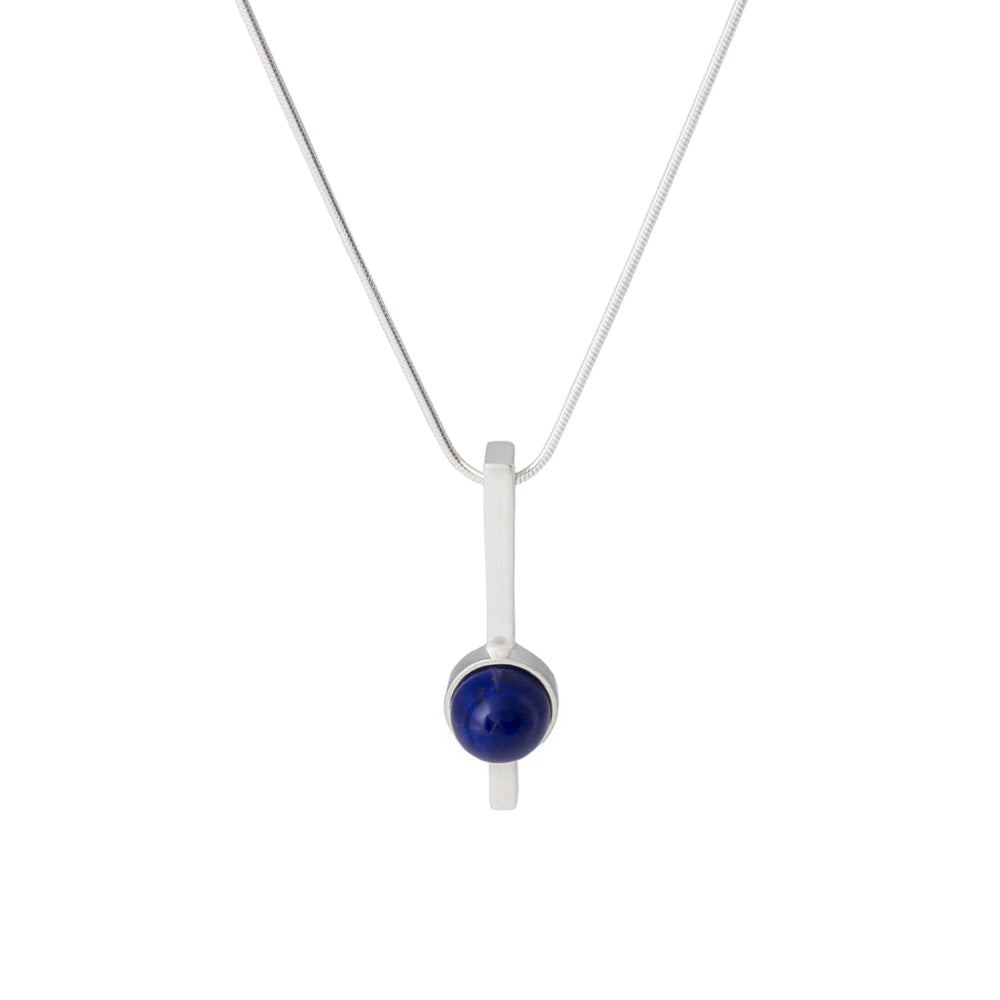 Bar Pendant Cairn Lapis Lazuli
