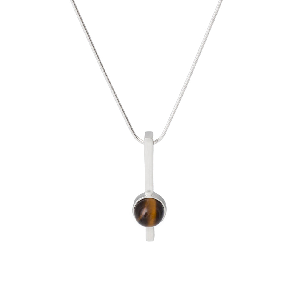 Bar Pendant Cairn Tiger Eye
