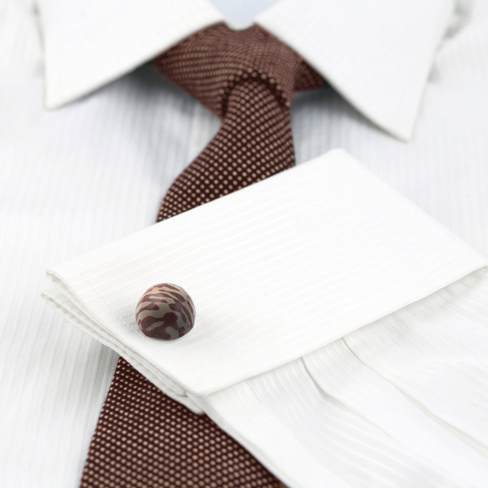 Limited Edition Torran Cufflink Print Stone Jasper