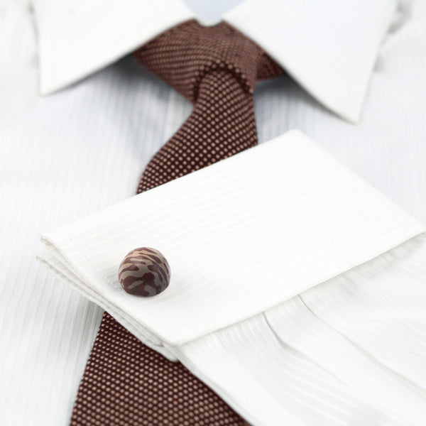 Limited Edition Torran Cufflink Print Stone Jasper