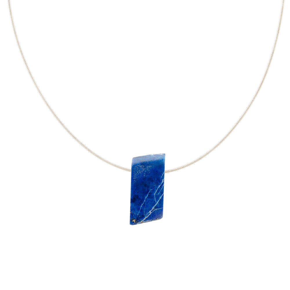 Statement lapis lazuli best sale necklace