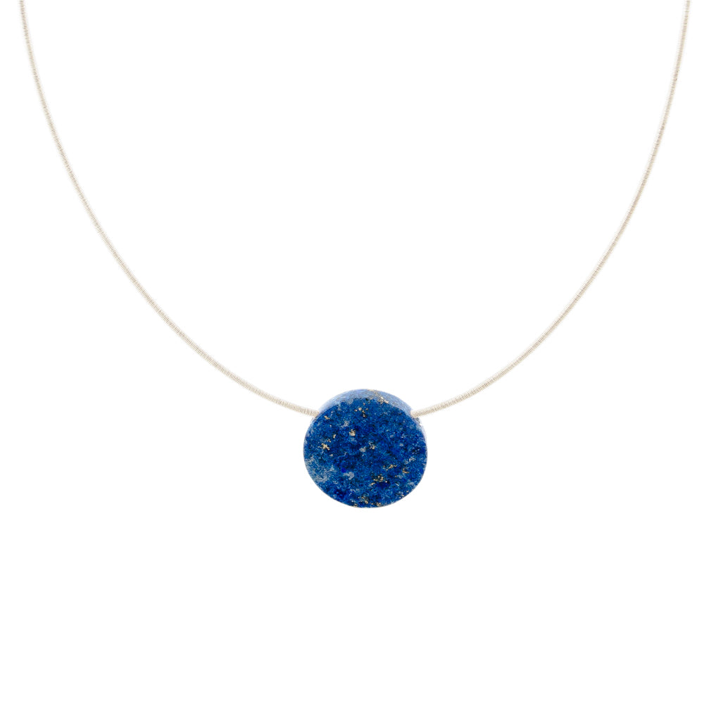 Geometrics Lapis Lazuli Small Round