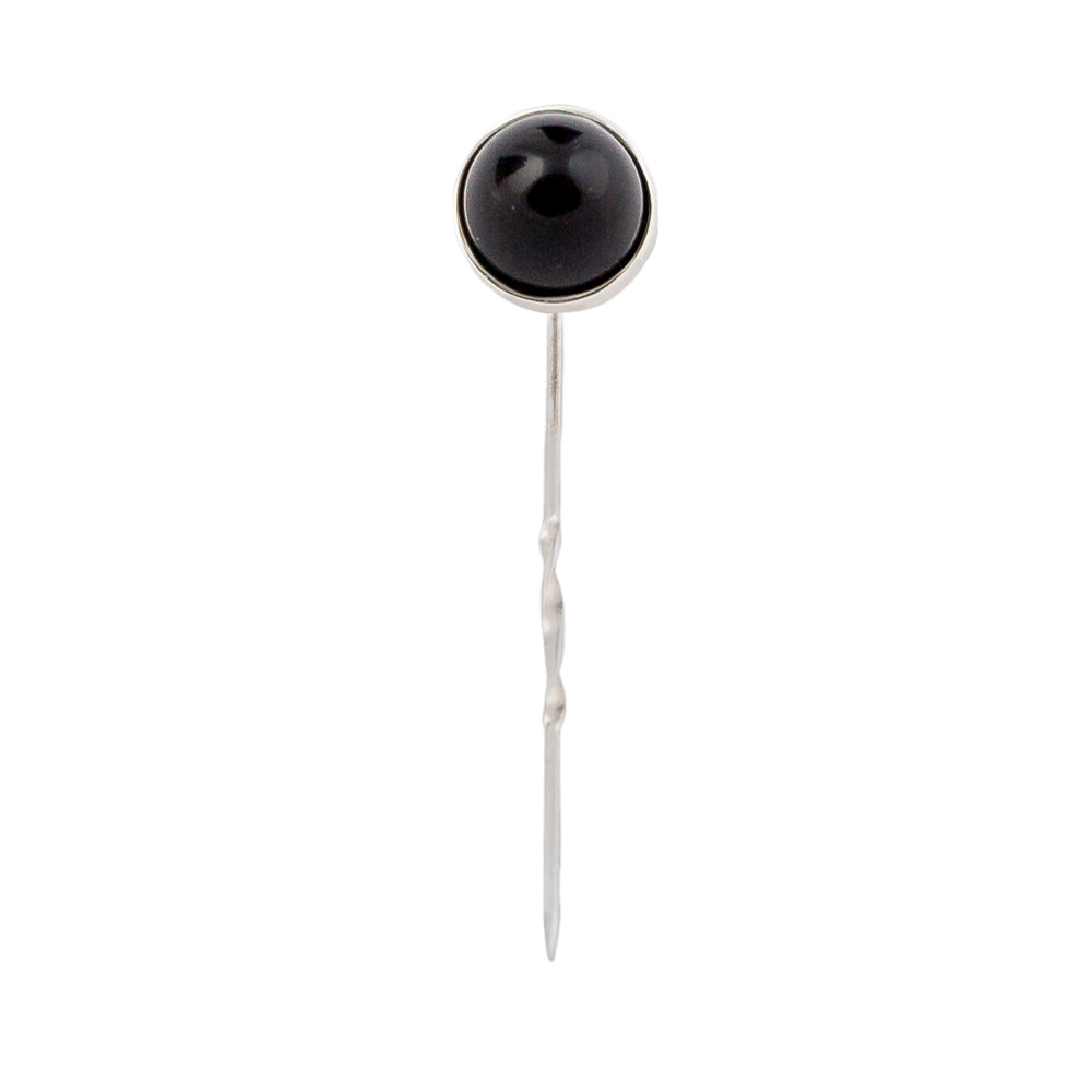 Cairn Lapel Pin Black Onyx