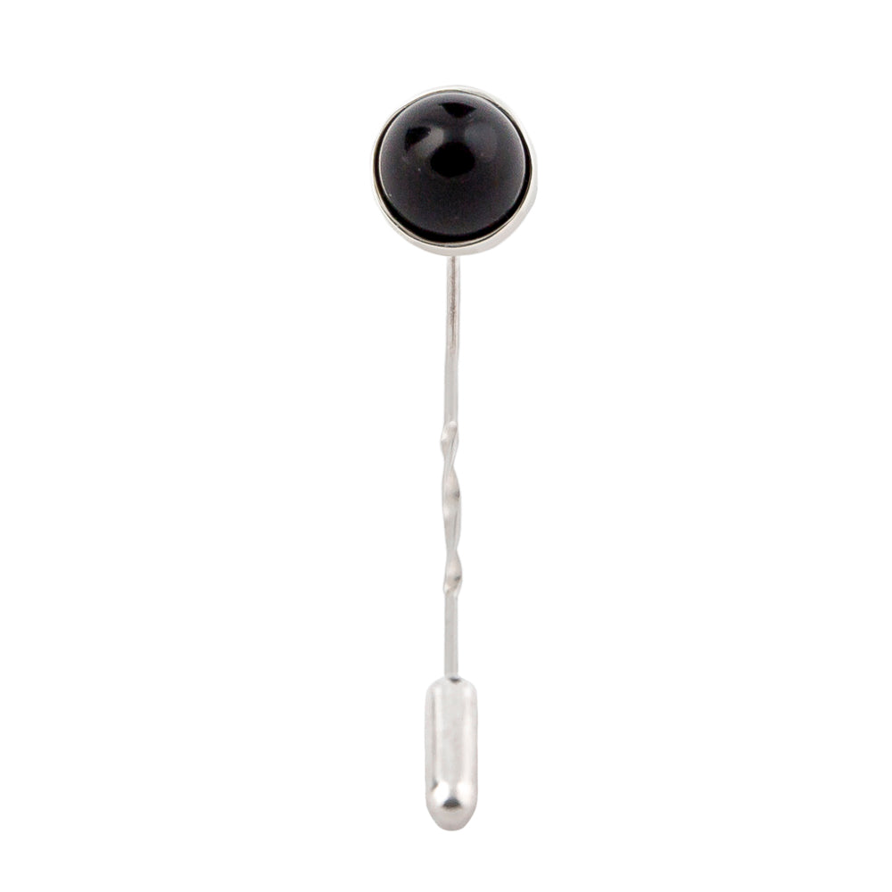 Cairn Lapel Pin Black Onyx