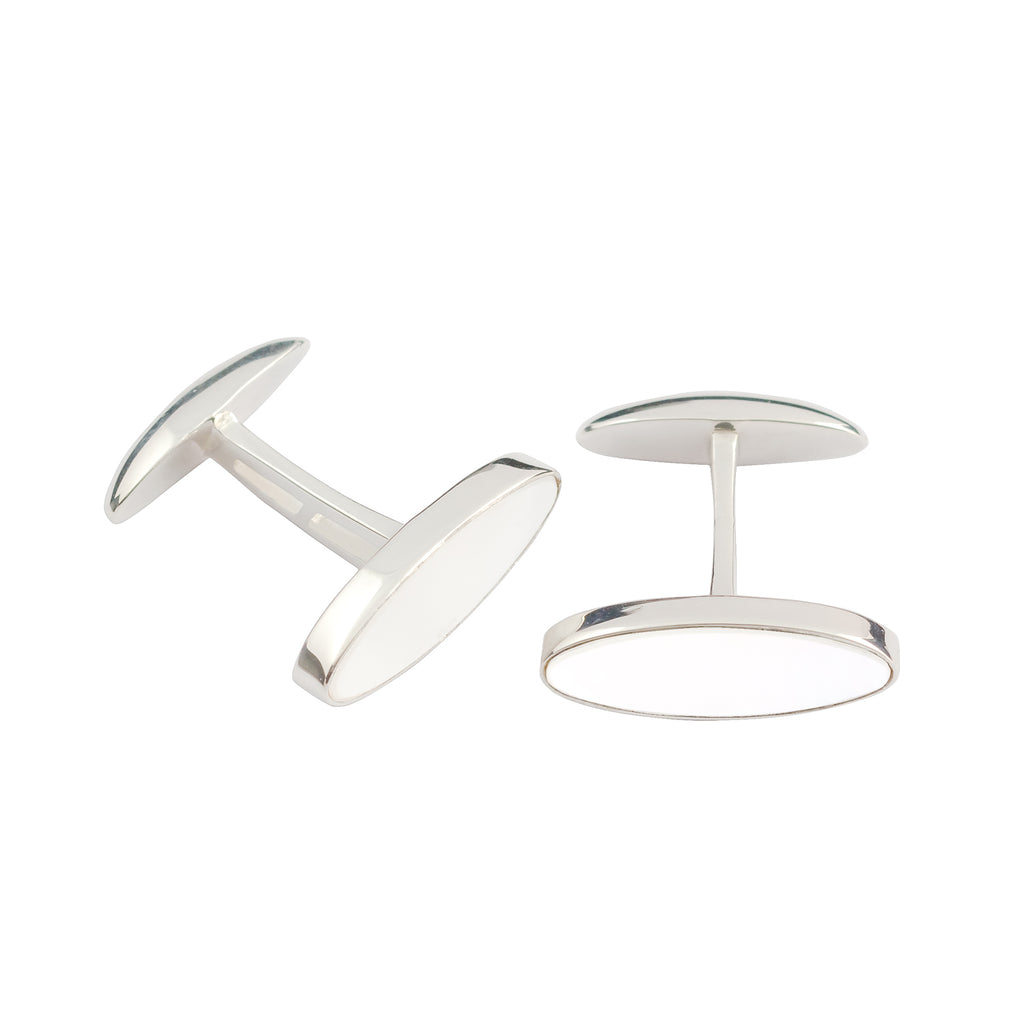 Bourn Cufflink Mother of Pearl