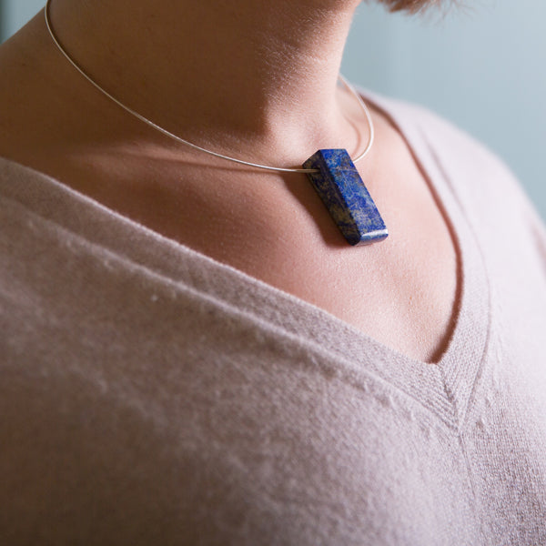 Geometrics Dark Lapis Lazuli Rectangle