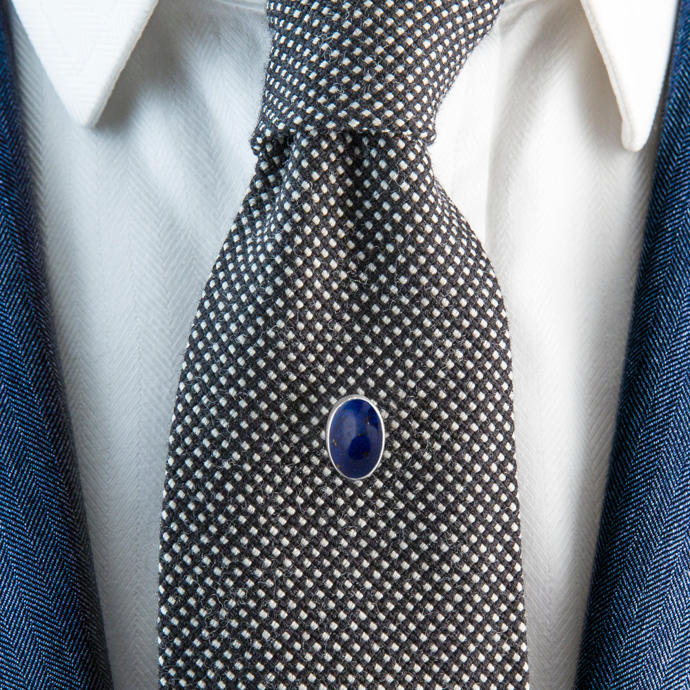 Barrow Lapel Pin Lapis Lazuli