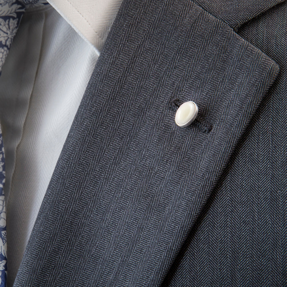 Barrow Lapel Pin Mother of Pearl