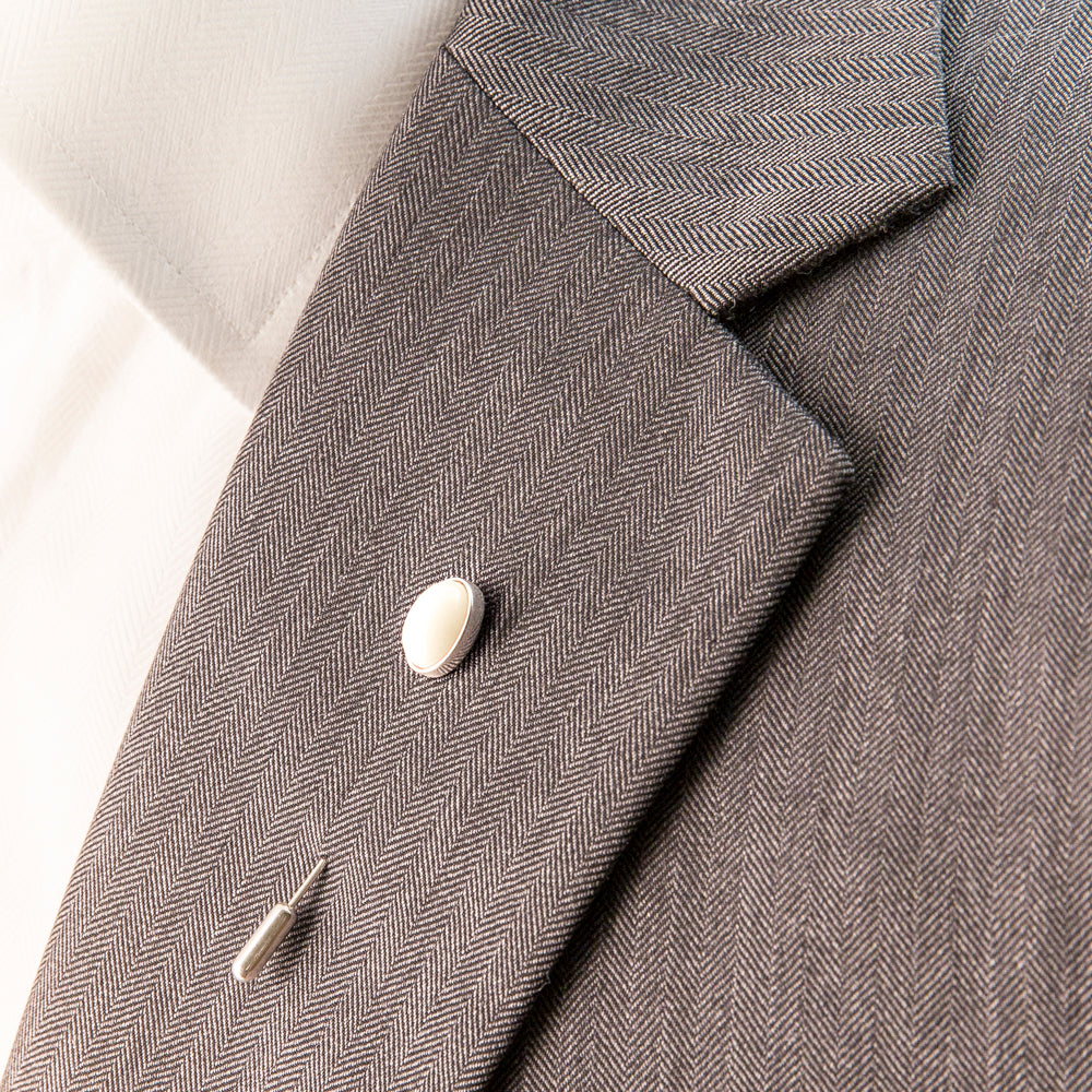 Barrow Lapel Pin Mother of Pearl