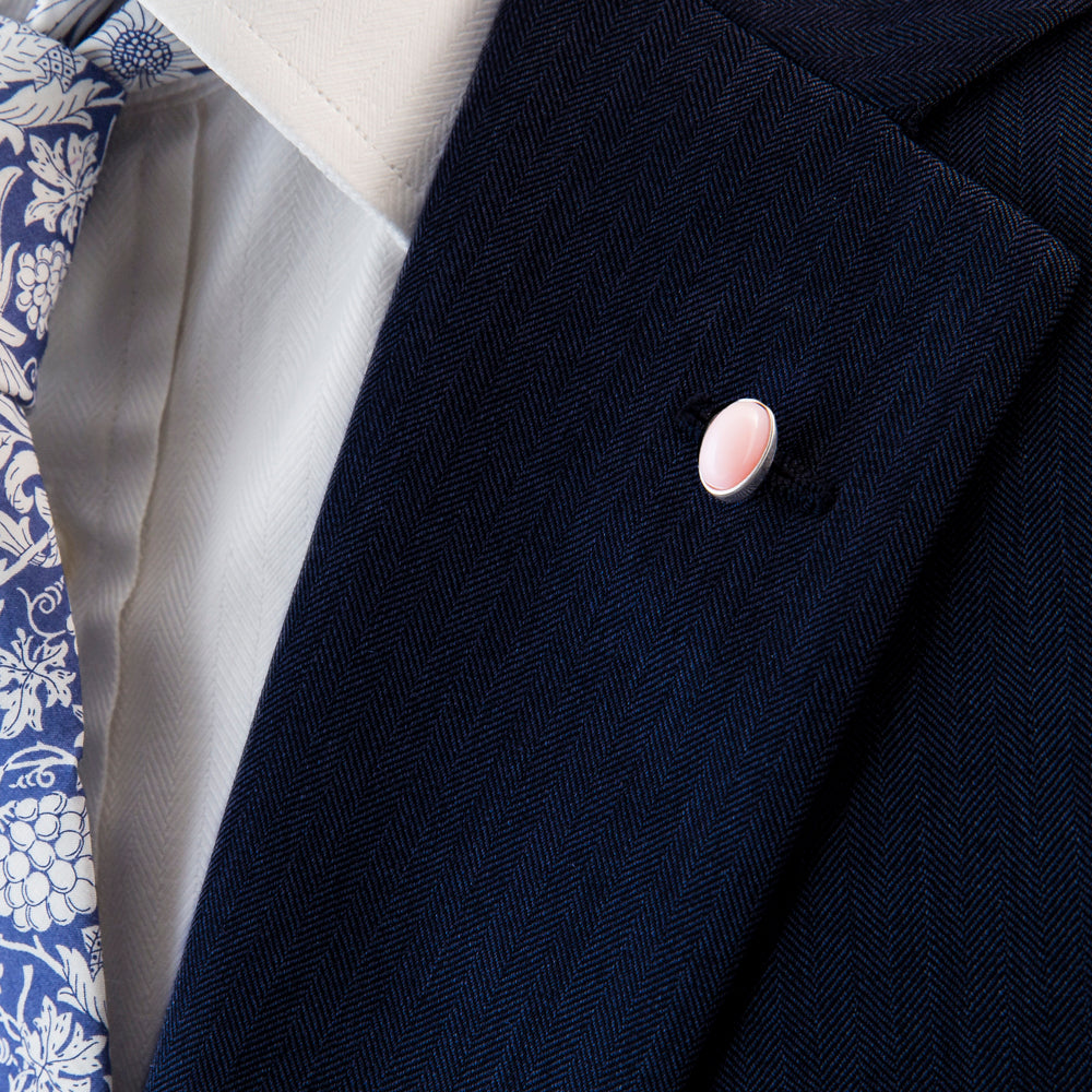 Barrow Lapel Pin Pink Opal