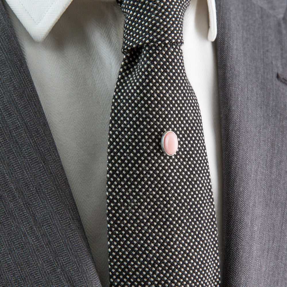 Barrow Lapel Pin Pink Opal