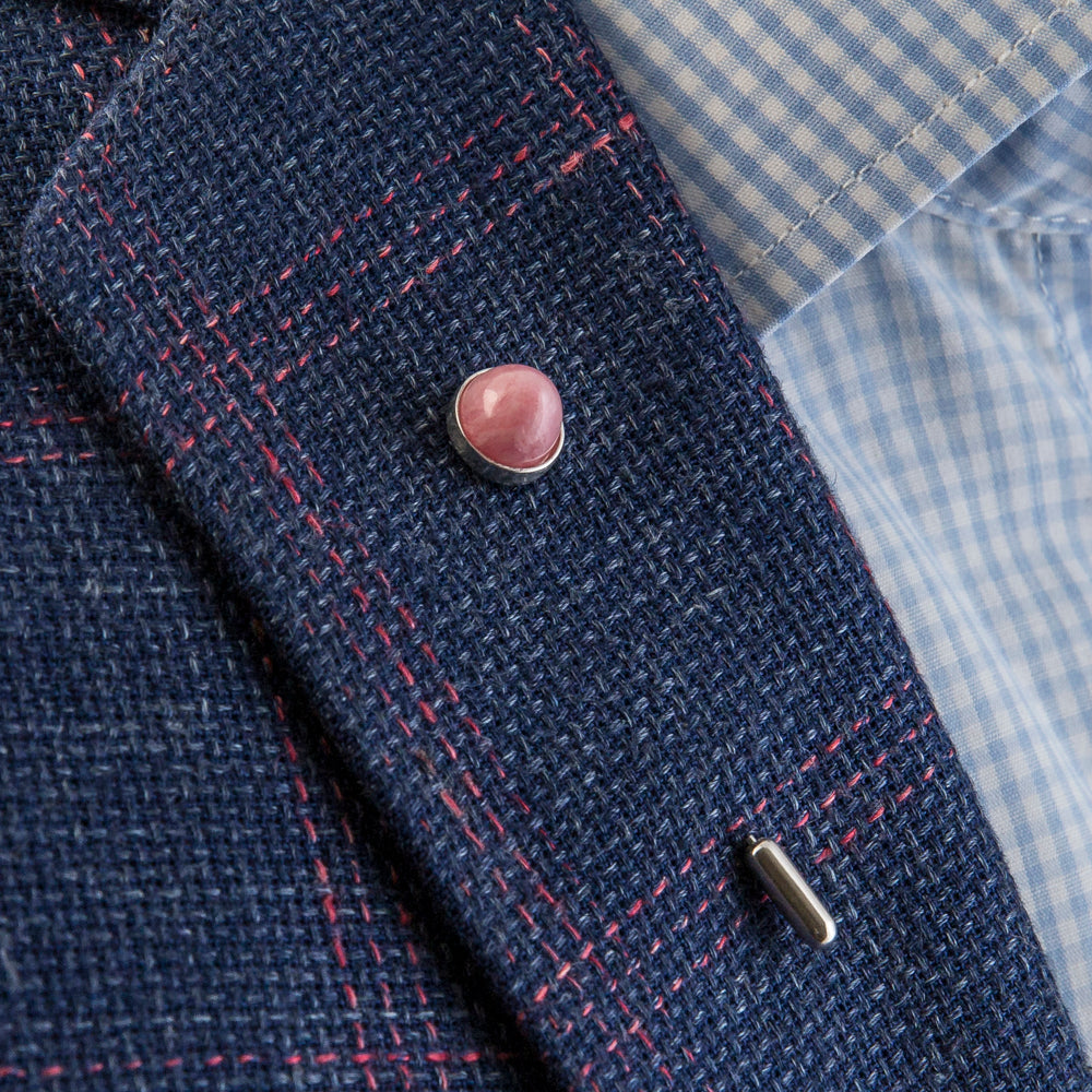 Cairn Lapel Pin Rhodochrosite