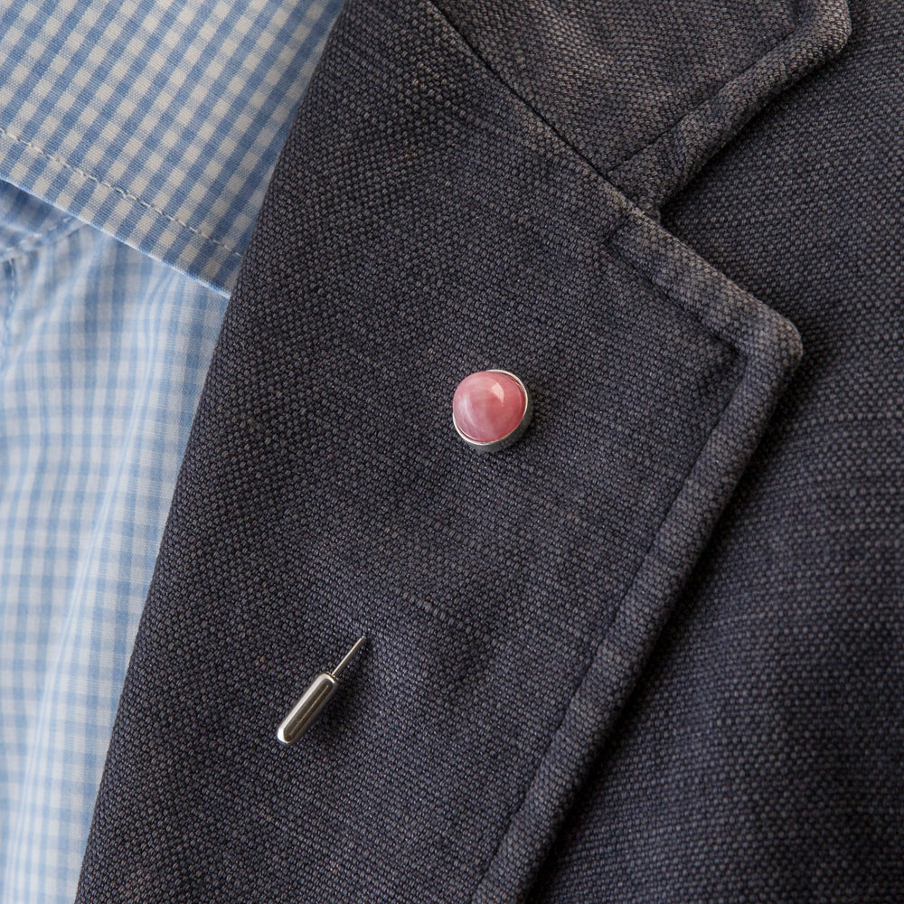 Cairn Lapel Pin Rhodochrosite