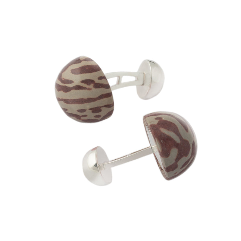 Limited Edition Torran Cufflink Print Stone Jasper